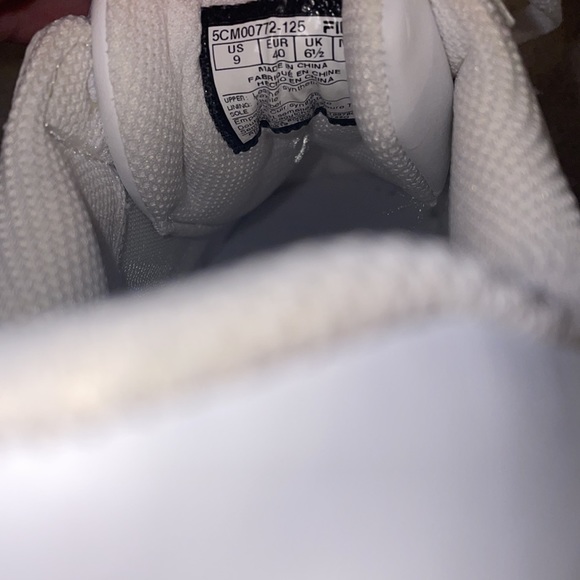 Fila white sneakers - Picture 3 of 5